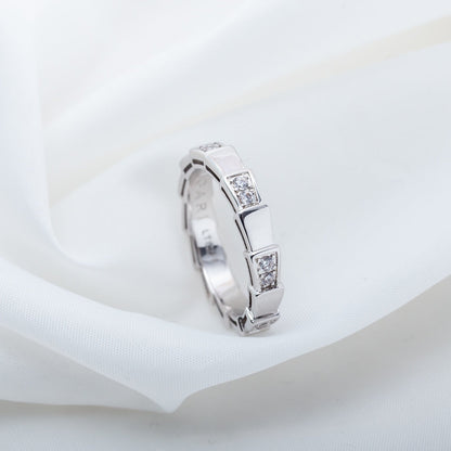 [OLIVIA]SERPENTI RING SILVER  3MM