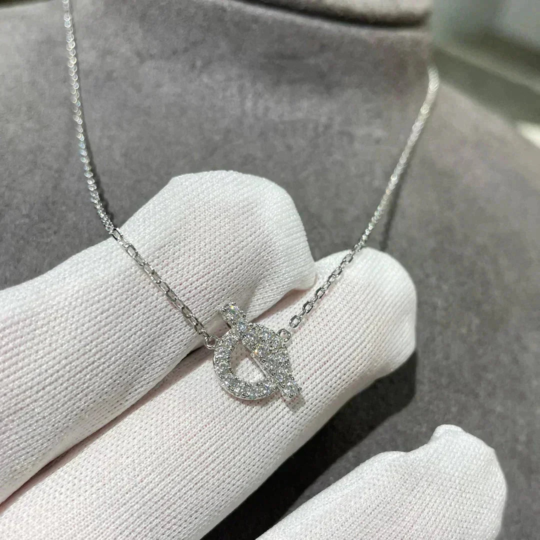 [Olivia Jewelry]ECHAPEE NECKLACE DIAMOND