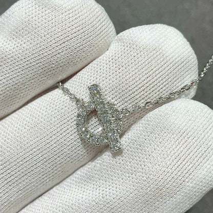 [Olivia Jewelry]ECHAPEE NECKLACE DIAMOND