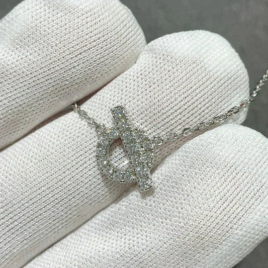 [Olivia Jewelry]ECHAPEE NECKLACE DIAMOND