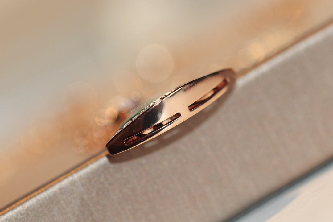 [OLIVIA]DREAM NECKLACE MALACHITE DIAMOND