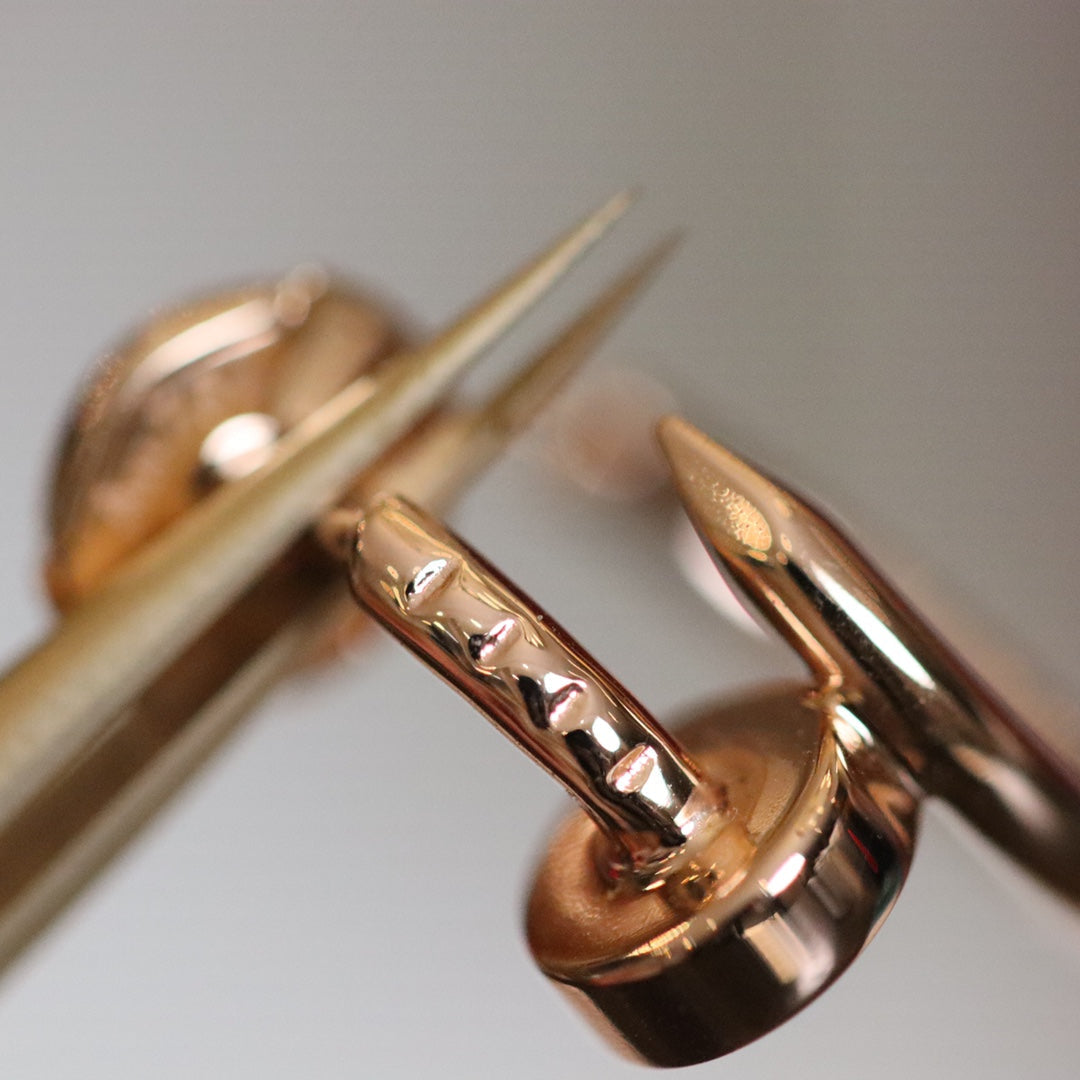 [Olivia Jewelry]JUSTE EARRINGS PINK GOLD