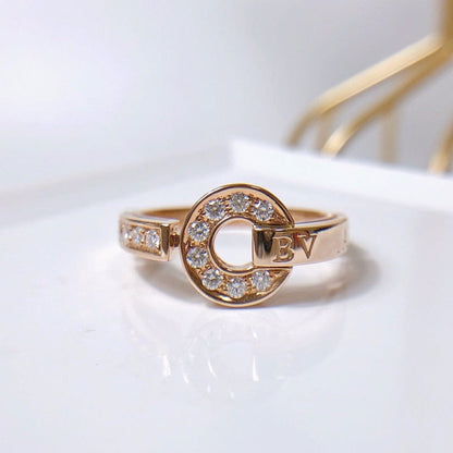 [OLIVIA]DREAM RING DIAMOND PINK GOLD