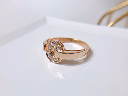 [OLIVIA]DREAM RING DIAMOND PINK GOLD