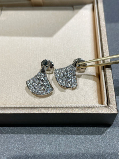 [OLIVIA]DREAM STUD EARRINGS DIAMOND