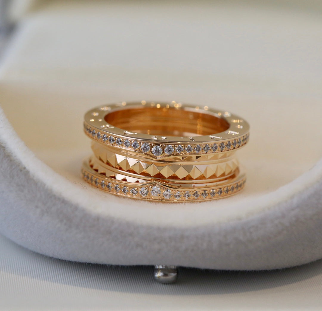 [OLIVIA]ZERO 1 GOLD DIAMOND RING
