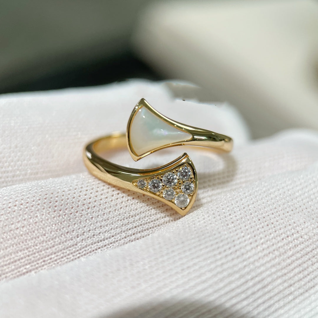 [OLIVIA]DREAM RING PINK GOLD DIAMOND