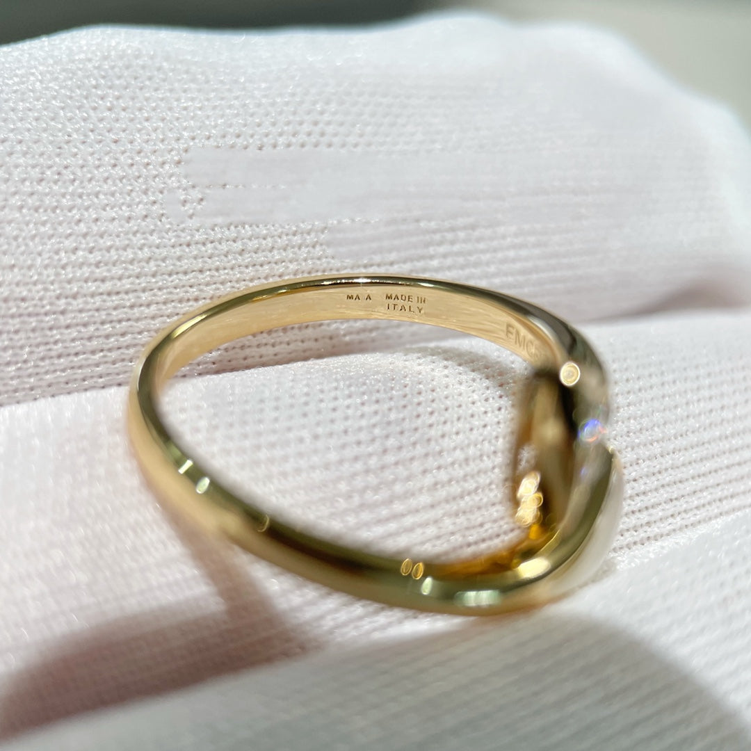 [OLIVIA]DREAM RING PINK GOLD DIAMOND