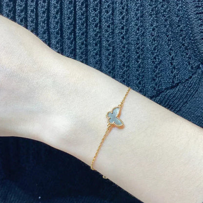 [Olivia Jewelry]BUTTERFLY GREY FRITILLARY BUTTERFLY BRACELET