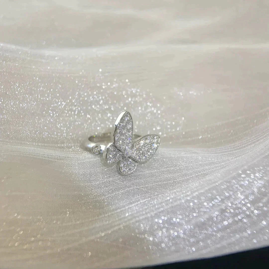 [Olivia Jewelry]BUTTERFLY DIAMOND RING