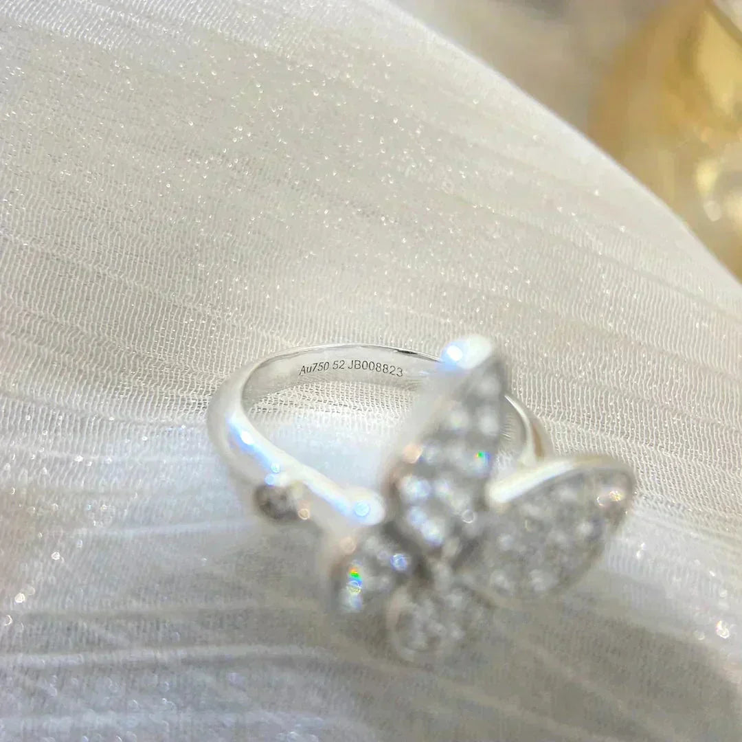 [Olivia Jewelry]BUTTERFLY DIAMOND RING