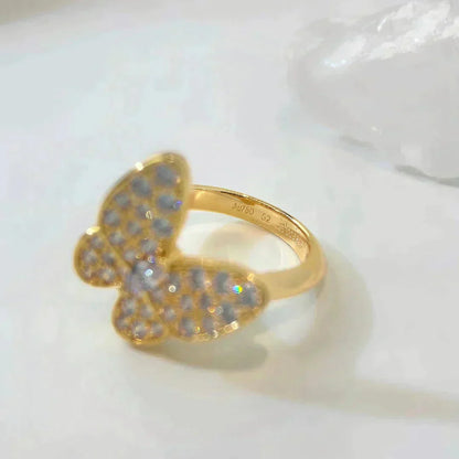 [Olivia Jewelry]BUTTERFLY DIAMOND RING