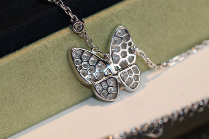 [Olivia Jewelry]BUTTERFLY DIAMOND NECKLACE