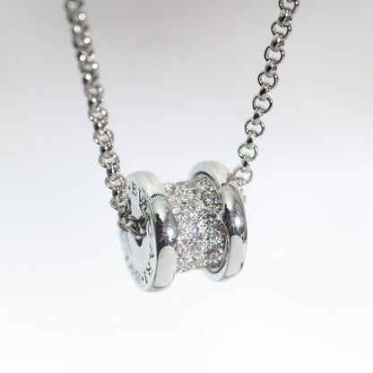 [AURORA]ZERO 1 SILVER DIAMOND NECKLACE