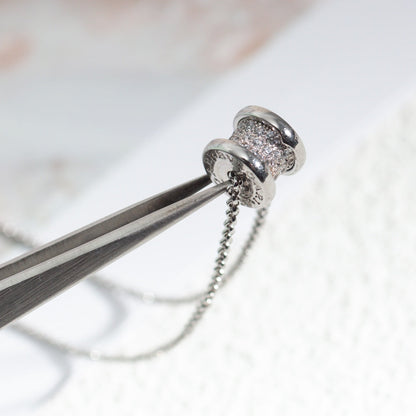 [AURORA]ZERO 1 SILVER DIAMOND NECKLACE