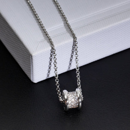 [OLIVIA]ZERO 1 SILVER DIAMOND NECKLACE