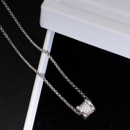 [OLIVIA]ZERO 1 SILVER DIAMOND NECKLACE