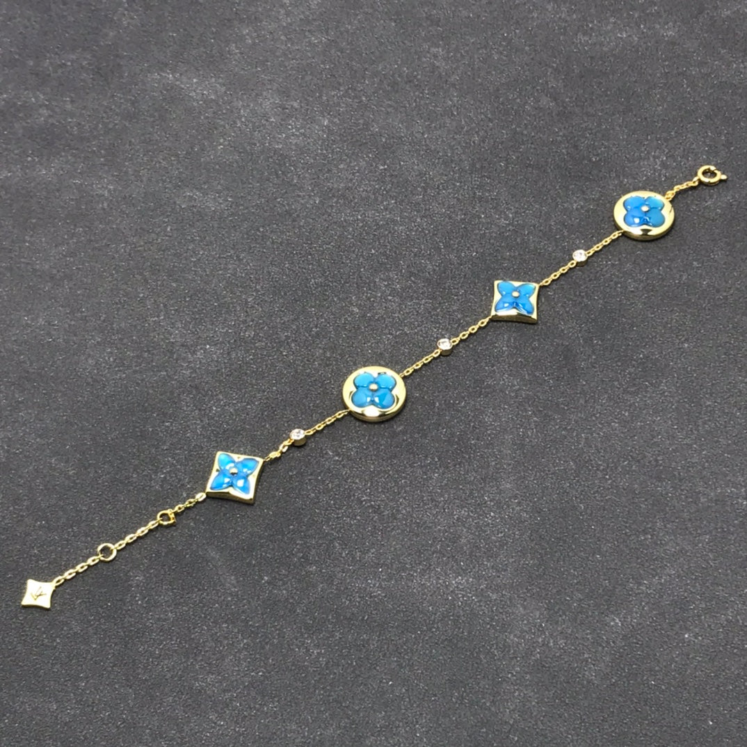 [Olivia Jewelry]STAR AND SUN TURQUOISE 4 MOTIFS 3 DIAMONDS