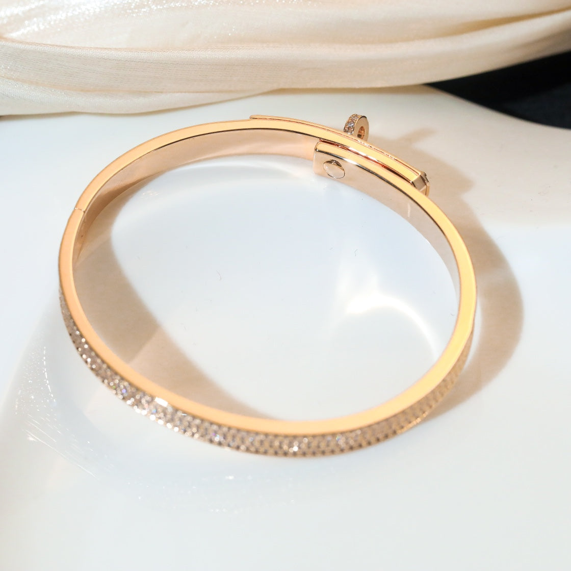 [Olivia Jewelry]KELLY BRACELET DIAMOND PAVED