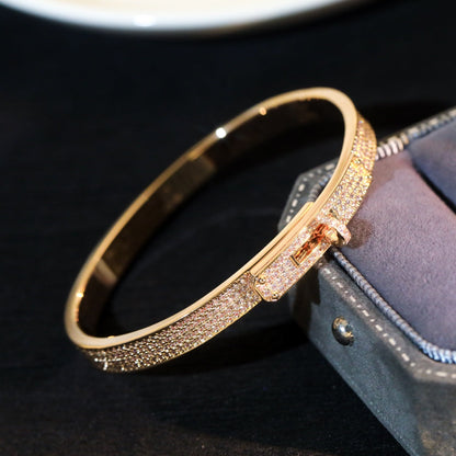 [Olivia Jewelry]KELLY BRACELET DIAMOND PAVED