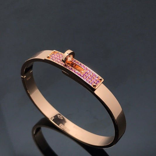 [Olivia Jewelry]KELLY BRACELET PINK DIAMOND