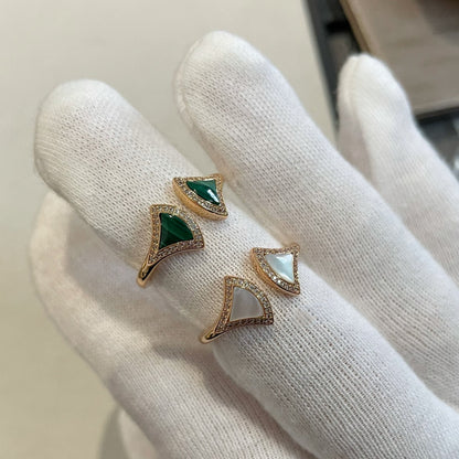 [OLIVIA]DREAM MOP DIAMOND OPEN RING