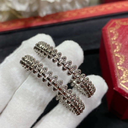 [Olivia Jewelry]CLASH LARGE HOOP EARRINGS