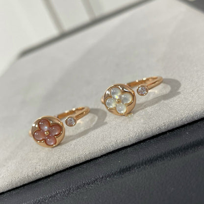 [Olivia Jewelry]SUN 1 DIAMOND PINK MOP RING