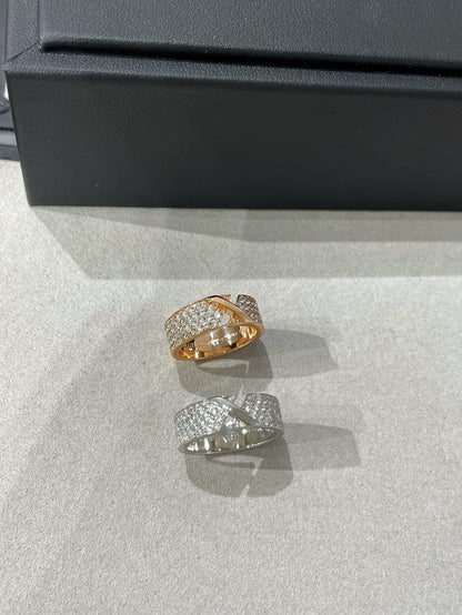 [Olivia Jewelry]LIENS EVIDENCE  DIAMOND PAVED RING