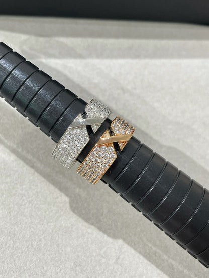 [Olivia Jewelry]LIENS EVIDENCE  DIAMOND PAVED RING