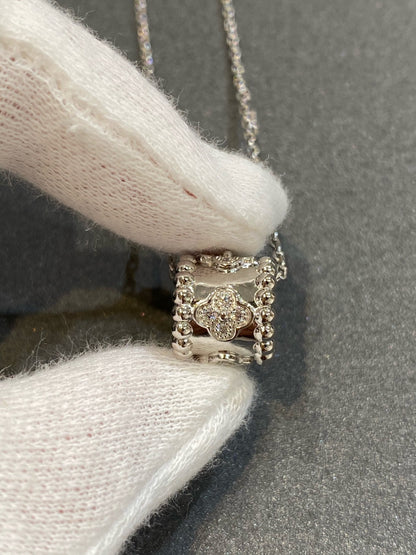 [Olivia Jewelry]PERLEE PEDANT SIVLER DIAMOND NECKLACE