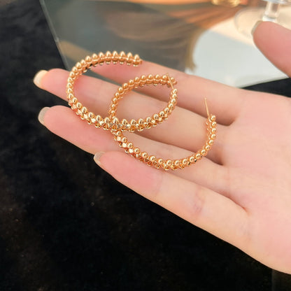 [Olivia Jewelry]CLASH HOOP EARRINGS