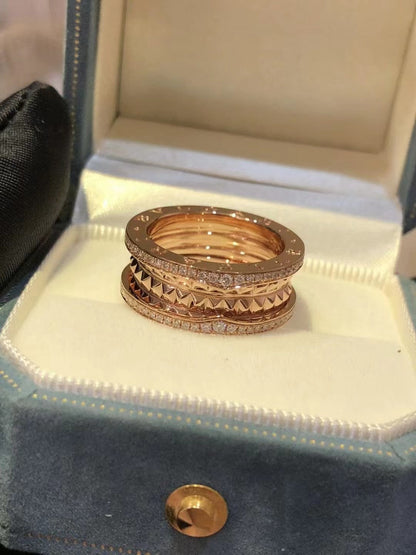 [OLIVIA]ZERO 1 ROCK DIAMOND PINK GOLD