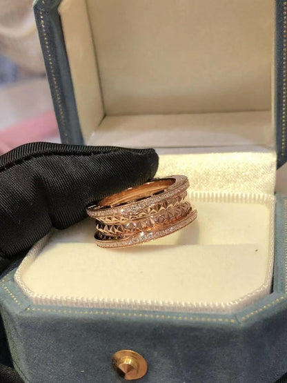 [OLIVIA]ZERO 1 ROCK DIAMOND PINK GOLD