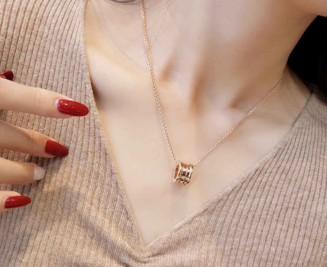 [Elitejewels]ZERO 1 ROSA GOLD HALSKETTE