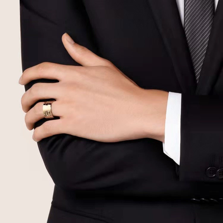 [Olivia Jewelry]LOVE 11MM LARGE RING