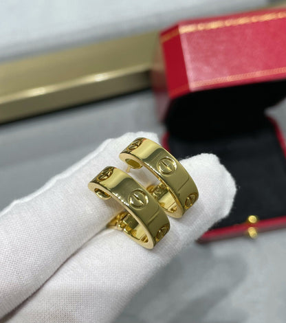 [Olivia Jewelry]LOVE 5.5MM EARRINGS