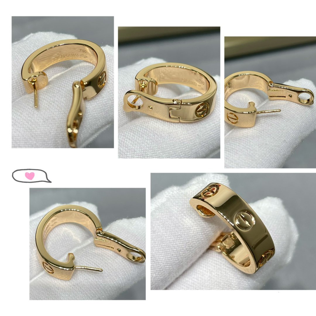 [Olivia Jewelry]LOVE 5.5MM EARRINGS