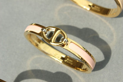[Olivia Jewelry]CLIC CHAINE GOLD BRACELET