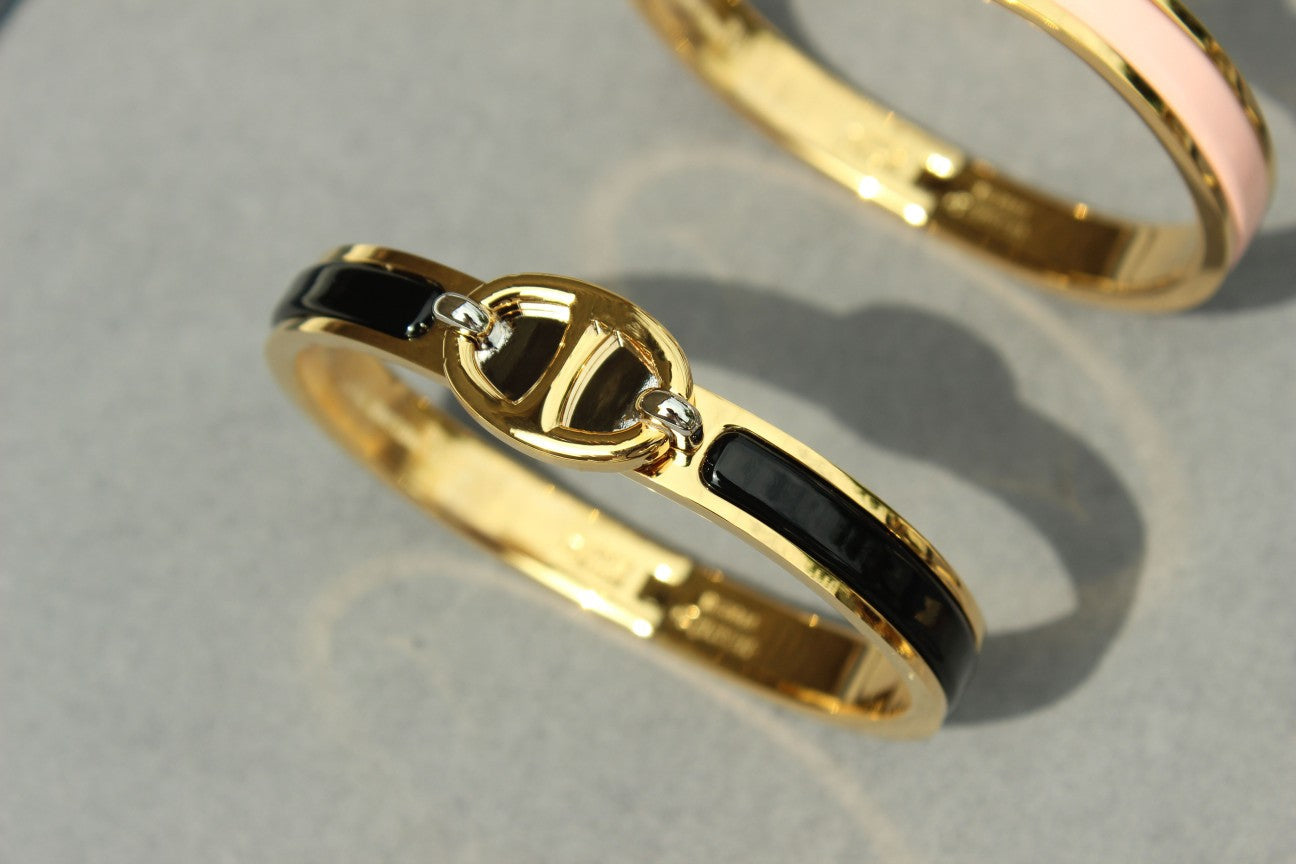[Olivia Jewelry]CLIC CHAINE GOLD BRACELET