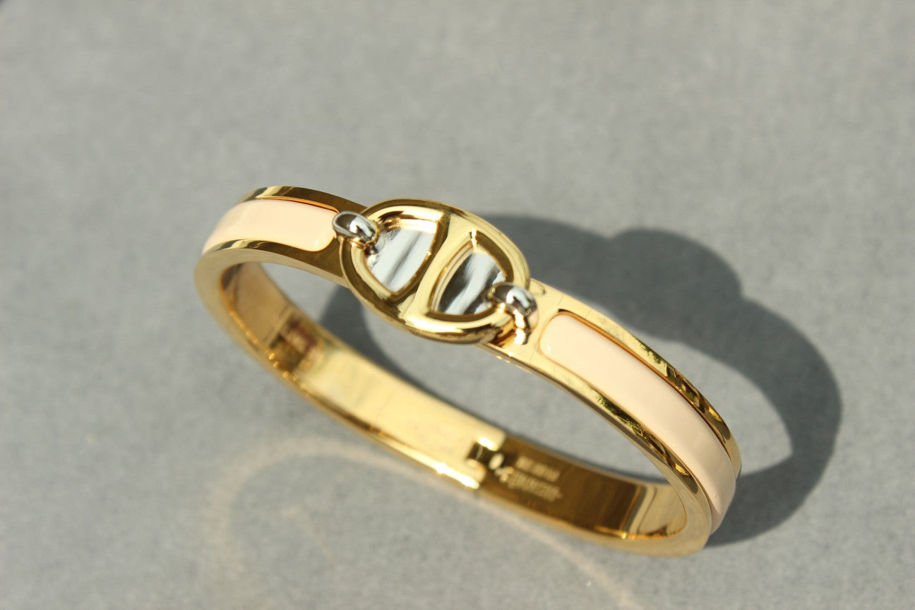 [Olivia Jewelry]CLIC CHAINE GOLD BRACELET