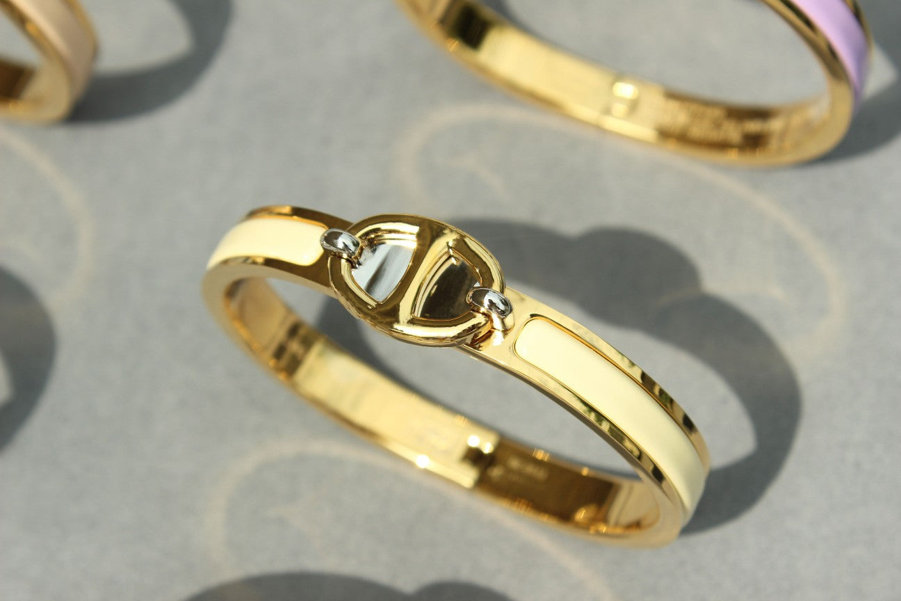 [Olivia Jewelry]CLIC CHAINE GOLD BRACELET