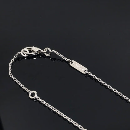 [Olivia Jewelry]CLOVER PIETERSITE SILVER LONG NECKLACE