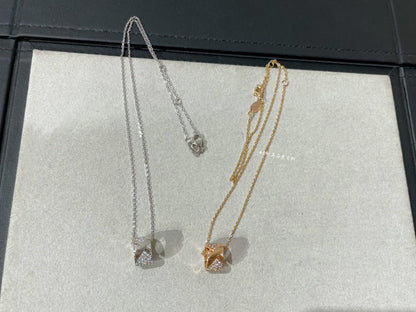 [Olivia Jewelry]LIENS EVIDENCE DIAMOND PAVED NECKLACE