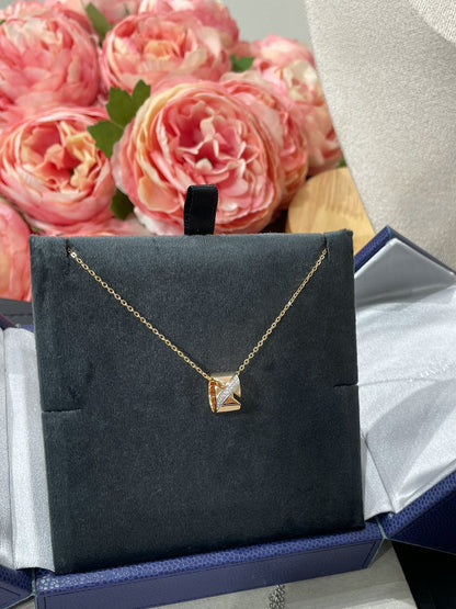 [Olivia Jewelry]LIENS EVIDENCE DIAMOND NECKLACE