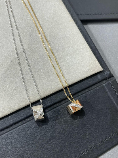 [Olivia Jewelry]LIENS EVIDENCE DIAMOND NECKLACE