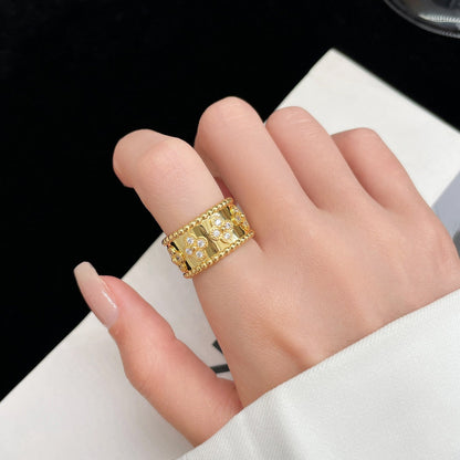 [Olivia Jewelry]PERLEE DIAMOND LARGE RING