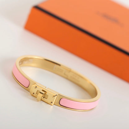 [Olivia Jewelry]HM KELLY PINK BRACELET