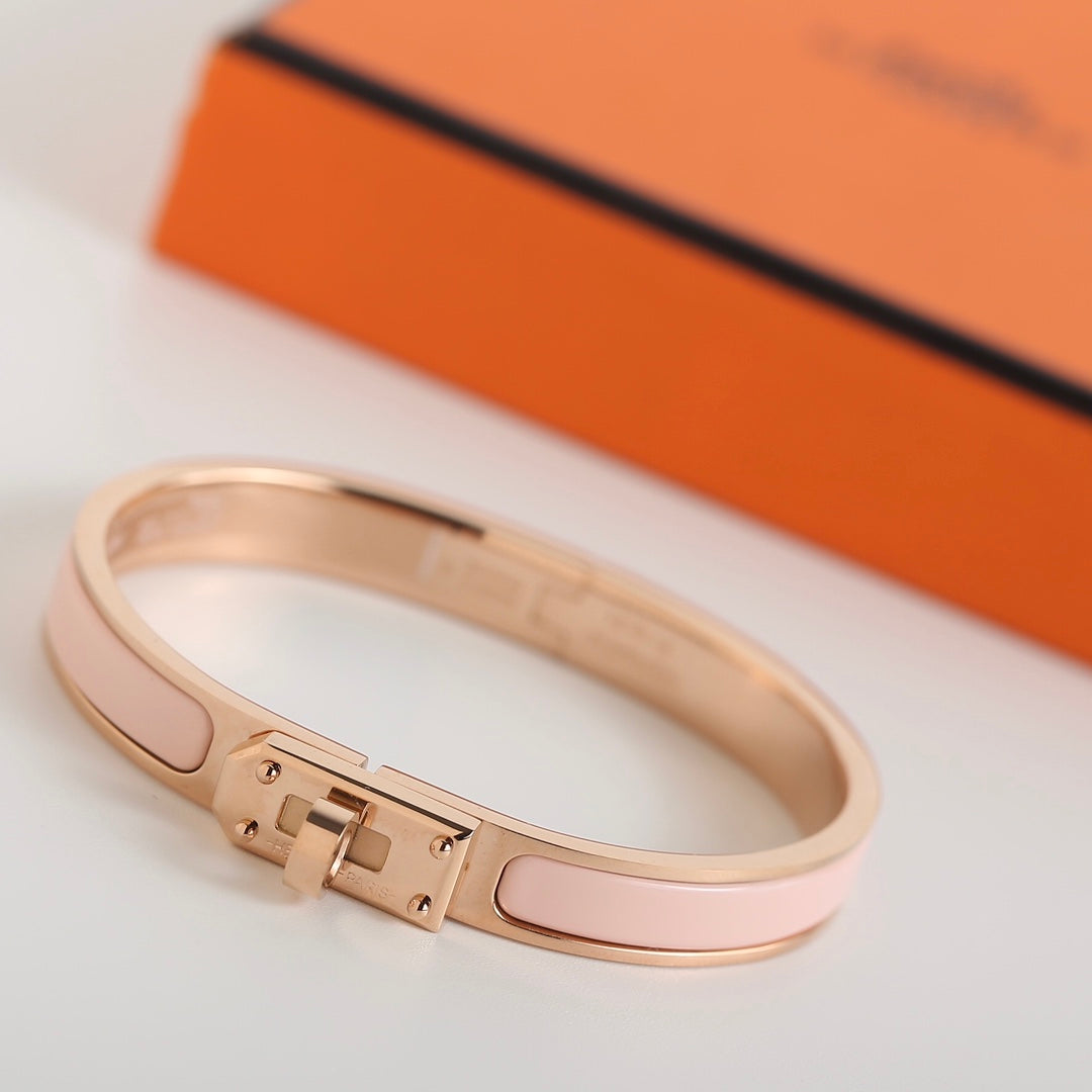 [Olivia Jewelry]HM KELLY LIGHT PINK BRACELET