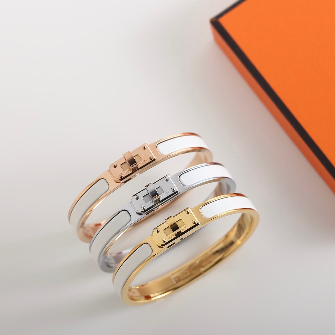 [Olivia Jewelry]HM KELLY WHITE BRACELET